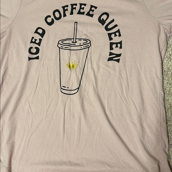 Mighty Fine Pink Graphic Tee Relaxed Fit Size Large. - Picture 2 of 6